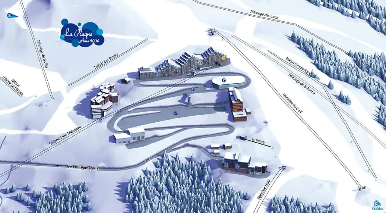 Plagne AIME 2000 Ski Apartments La Plagne France